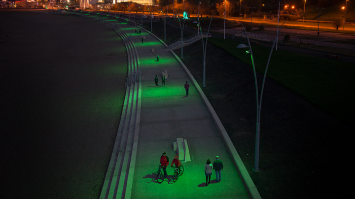 Осветление за булеварда в Литълхейвън