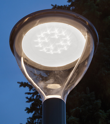 Ново светодиодно осветление Metronomis за парка 