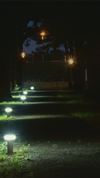 Пътека в High Tech Campus с външно осветление от Philips за по-голяма безопасност през нощта