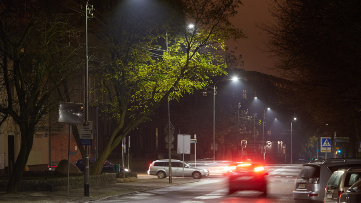 Град Шчечин свързва живота със светлина