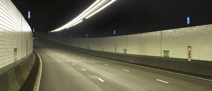 Тунел с осветление от Philips