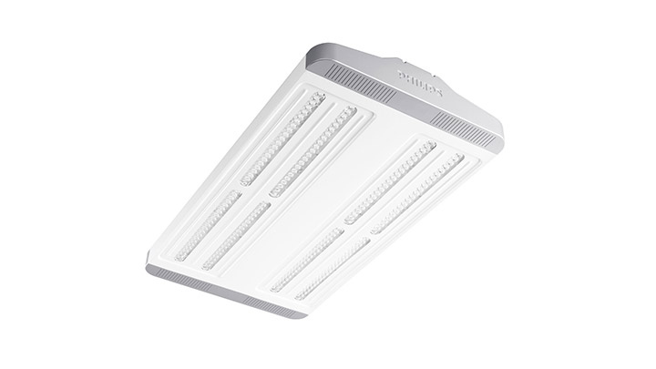 GGreenUp Highbay от Philips Lighting: енергийно ефективно светодиодно осветление тип „Камбана“ за промишлени помещения с високи тавани