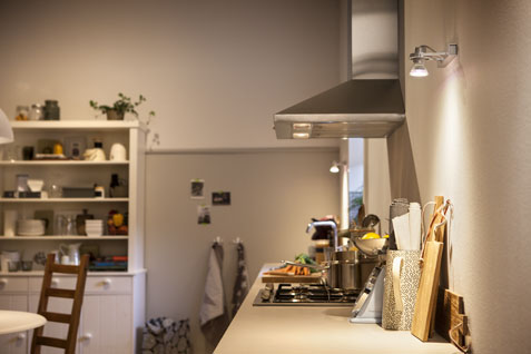 Съвети за дизайна на осветлението за кухня от Philips